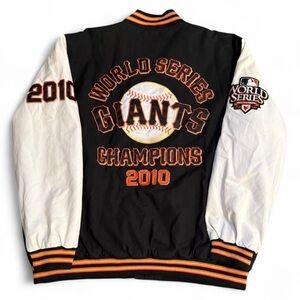 San Francisco Giants World Series Varsity Winter Jacket 2010- Size 3XL